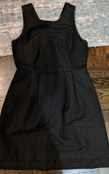 Madewell metallic dot party dress - Picture 2 of 5